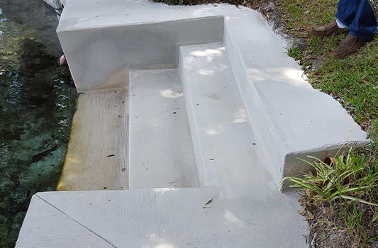 Seawall repair
