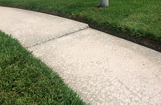 Uneven concrete slabs can be unsightly and create tripping hazards. Contact us today for concrete slab lifting services!