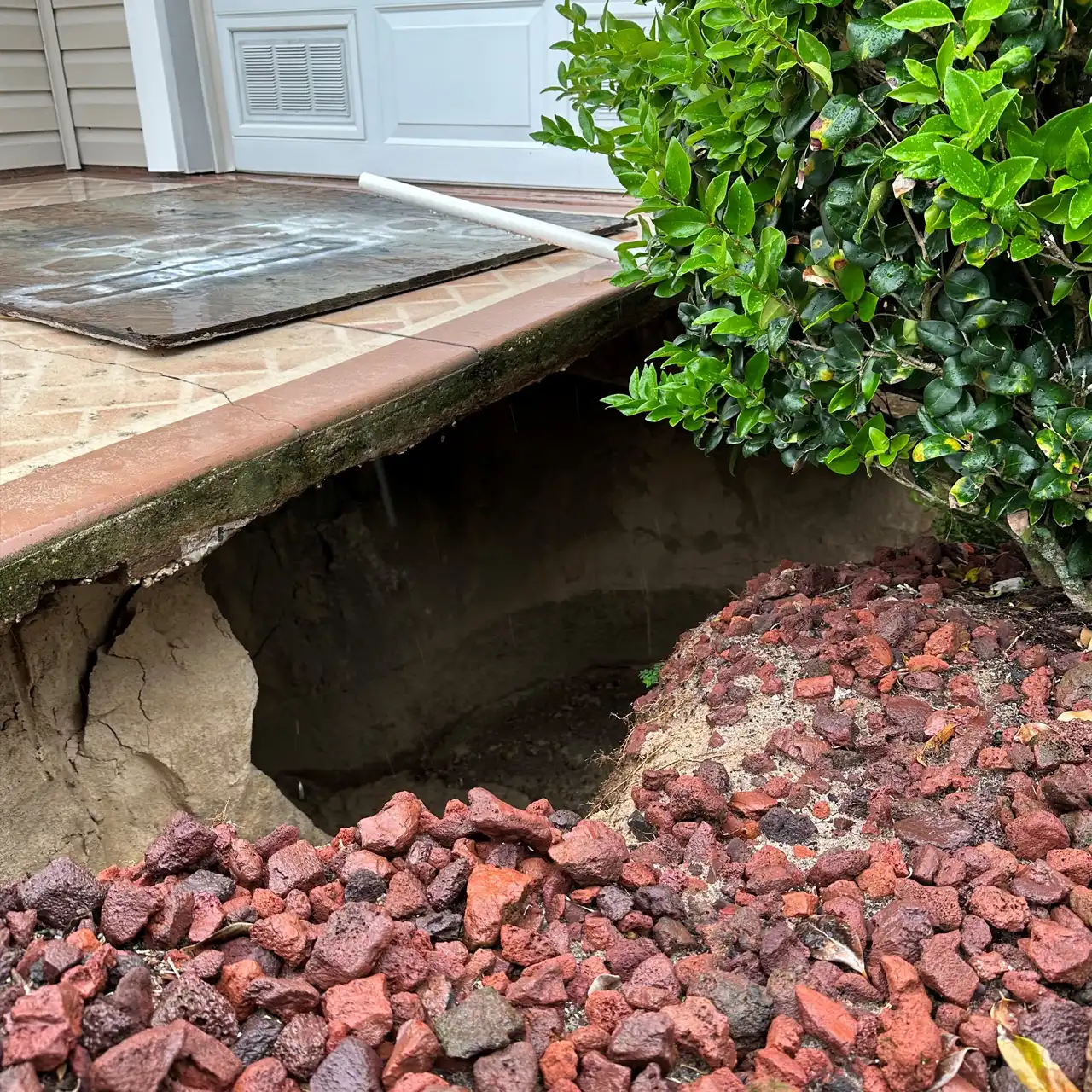 Homeowner meeting with Stable Soils representative